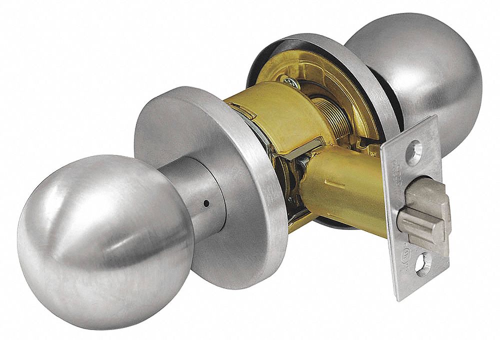 CORBIN CK4310 GRC 630 Knob Lockset,  Mechanical,  Knob,  Cylindrical,  Passage,  1