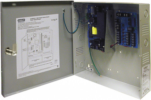 BEST PS161-6 OUTPUT POWER DISTRIBUTION BOARD Power Supply,  Unfinished,  For Use With Exit Devices,  14 in Length (In.),  ADA Compliant Yes