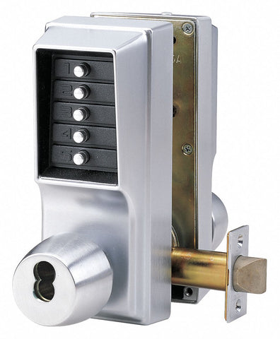 KABA SIMPLEX EE1021B/EE1011-26D-41 Mechanical Push Button Lockset,  Lever,  Lock Entry and Egress