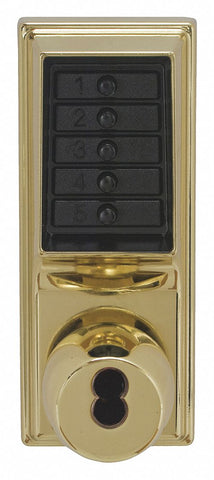 KABA SIMPLEX EE1021B/EE1021B-03-41 Mechanical Push Button Lockset,  Lever,  Lock Entry and Egress