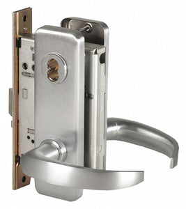 BEST 45H7R14J626LHRB Door Lever Lockset,  Mechanical,  Heavy Duty,  Not Keyed,  Satin Chrome,  Mortise