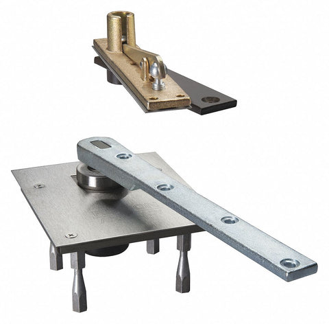 RIXSON 117-3/4 626 Satin Chrome,  Center Hung Pivot Set