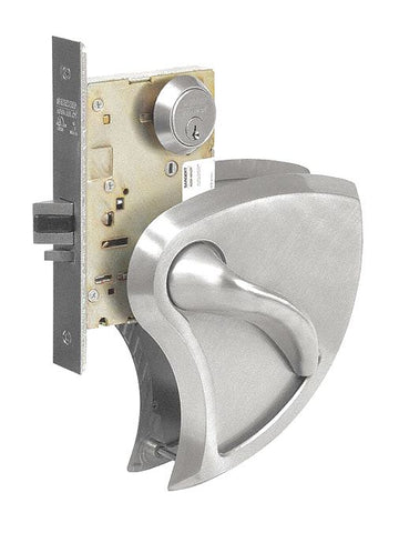 SARGENT 8204 BHW 32D LH Storeroom or Closet Lock Function,  Grade 1,  Interior and Exterior Trim for Exit Device