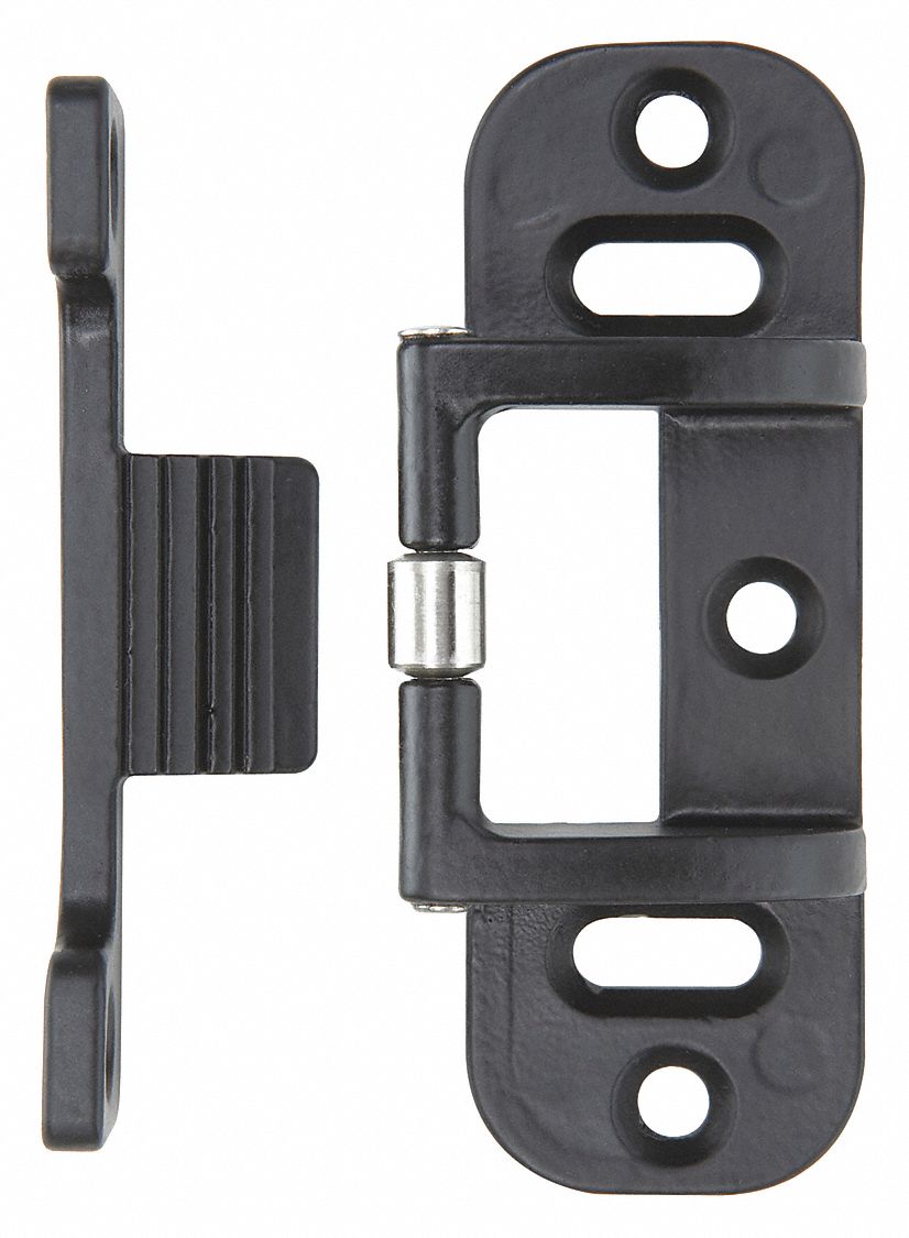 VON DUPRIN 499F US19 Strike Plate Kit,  Powder Coated,  For Use With Rim Exit Devices,  Includes Screws