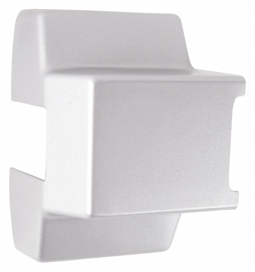 VON DUPRIN 968603 US28 Center Case Cover,  Satin Aluminum,  For Use With 22/22-F Series Door,  3-1/4 in Length (In.)