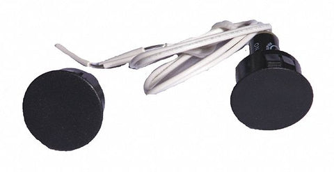 SECURITRON DPS-W-BK Door Position Switch, Black, Wood Doors