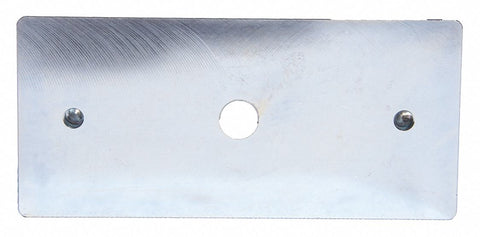 SECURITRON APS-62 Strike Plate, Satin Aluminum, Mfr. No. M62