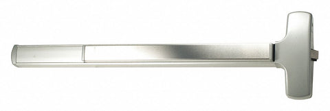 FALCON EXITS F-25-V-EO 4 32D Surface Vertical Rod,  Exit Only Exit Device,  Satin Stainless Steel,  25,  48 in Door Width