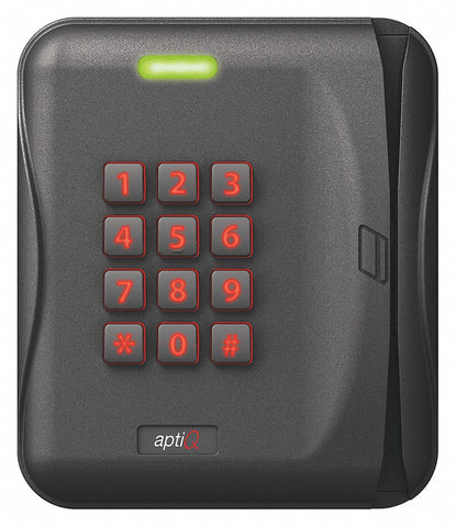 SCHLAGE ELECTRONICS MTMSK15 Magnetic Stripe Reader with Keypad,  PNT Polymer,  4 5/16 in Height,  5 11/64 in Width