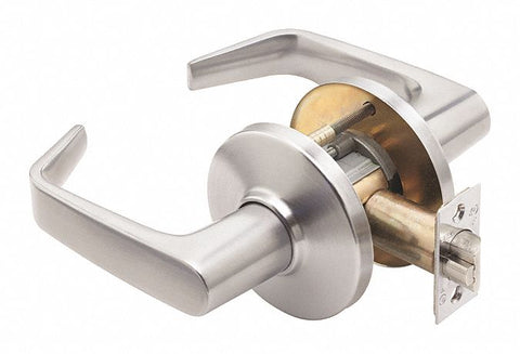 BEST 9K30L15CS3626 Lever,  Mechanical,  Extra Heavy Duty,  Satin Chrome,  2 3/4 in Backset,  Cylindrical