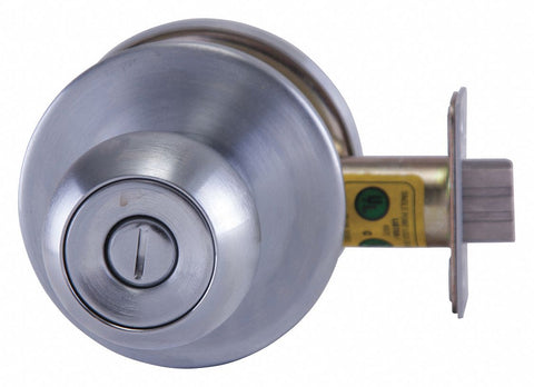 BEST 8K30L4AS3626 Knob Lockset,  Mechanical,  Knob,  Cylindrical,  Privacy,  1