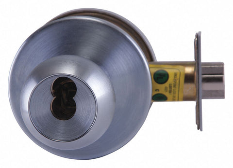 BEST 8K37D4CS3626 Knob Lockset,  Mechanical,  Knob,  Cylindrical,  Storeroom,  1