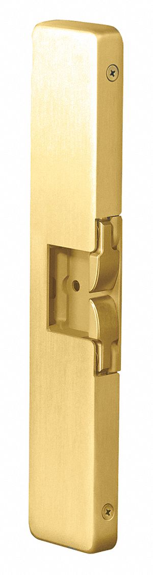 HES 9400 605 Heavy-Duty Electric Strike with 1,500 lb Pull Force and Bright Brass Finish