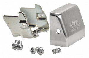 SARGENT 565 32D End Cap,  Satin Stainless Steel,  For Use With 80 Series Exit Devices