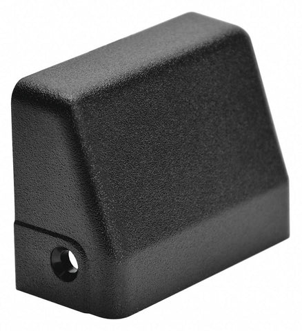 SARGENT 68-0561 End Cap,  Matte Black,  For Use With 80/90 Series Exit Devices