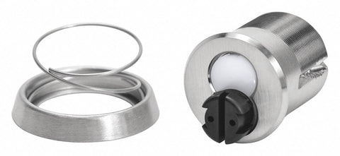 SARGENT 70-43 26D Mortise Cylinder, Satin Chrome