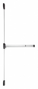 FALCON EXITS F19-V-EO SP28 4FT LHR Surface Vertical Rod,  Exit Device,  Aluminum,  19,  48 in Door Width