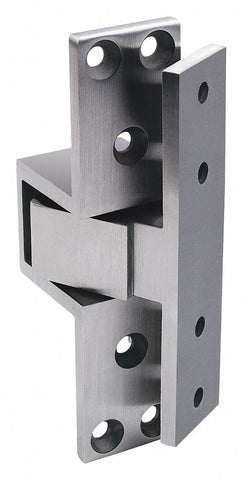 IVES 91105F US32D Non Handed Pivot Hinge With Holes, Full Mortise Mounting, Stainless Steel Finish