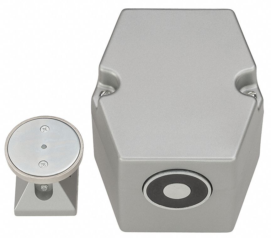 LCN SEM7820 AL Electromagnetic Door Holder, Floor, 35 lb.