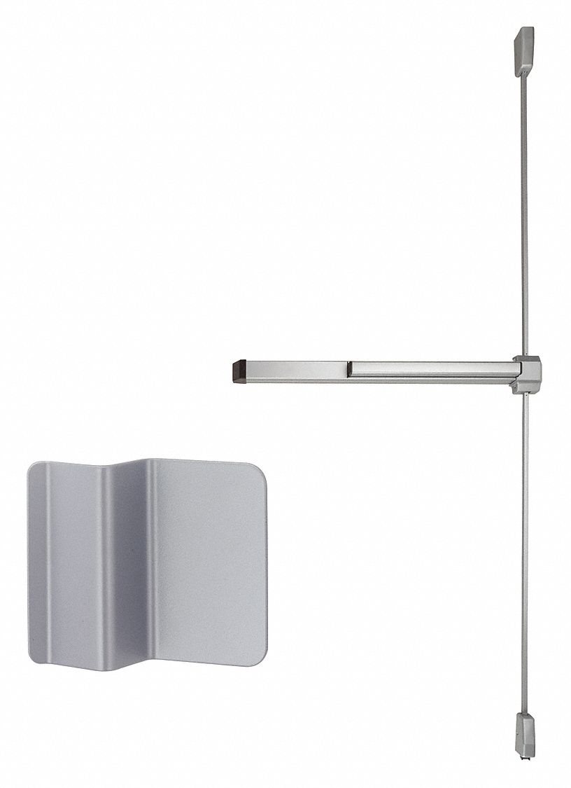 VON DUPRIN 2227DT-3-SP28 Surface Vertical Rod,  Exit Device,  Aluminum,  22,  36 in Door Width