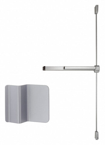 VON DUPRIN 2227DT-4-SP28 Surface Vertical Rod,  Exit Device,  Aluminum,  22,  48 in Door Width