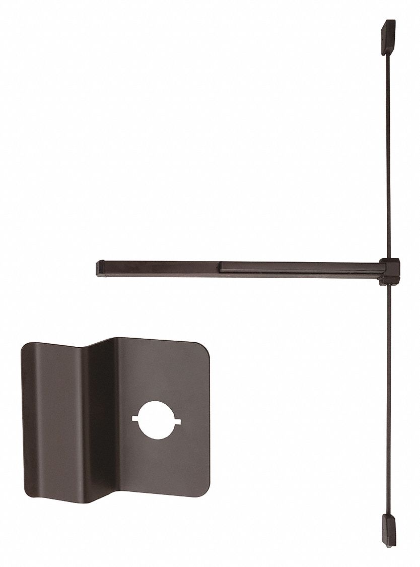 VON DUPRIN 2227NL-4-313 Surface Vertical Rod,  Exit Device,  Dark Bronze,  22,  48 in Door Width