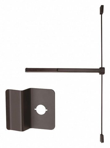VON DUPRIN 2227NL-3-313 Surface Vertical Rod,  Exit Device,  Dark Bronze,  22,  36 in Door Width