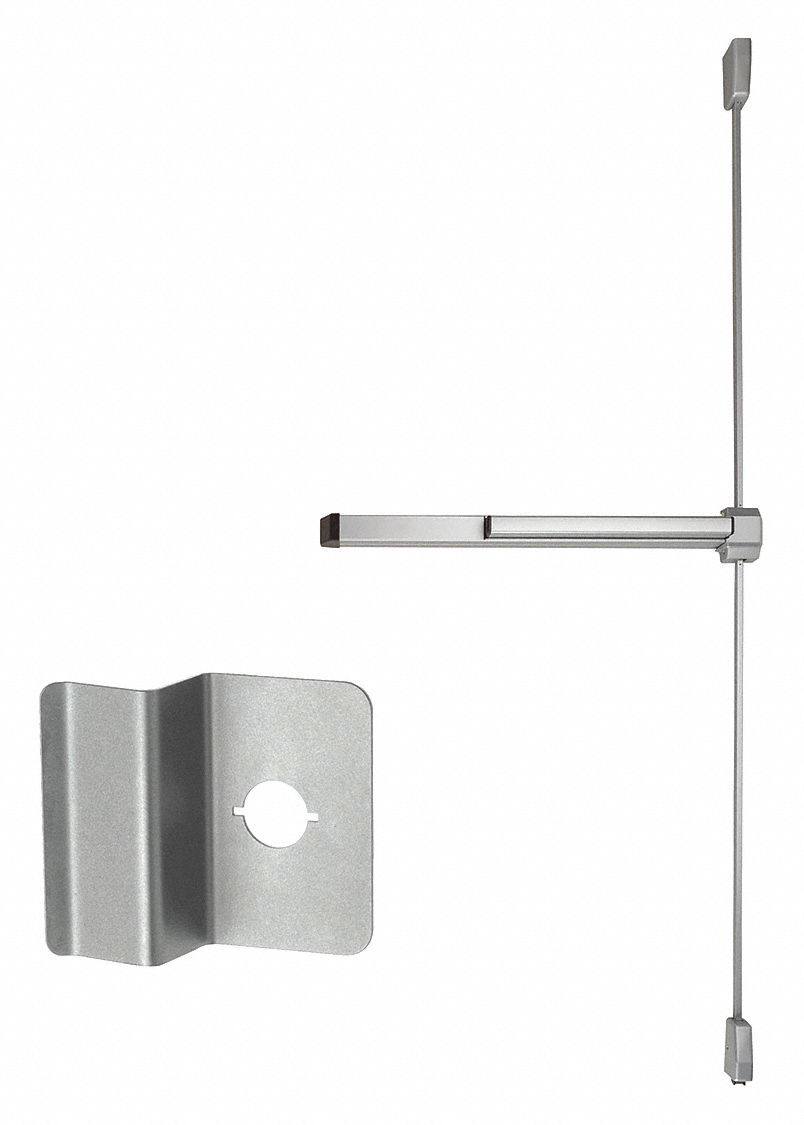 VON DUPRIN 2227NL-3-SP28 Surface Vertical Rod,  Exit Device,  Aluminum,  22,  36 in Door Width