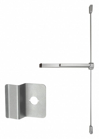 VON DUPRIN 2227NL-3-SP28 Surface Vertical Rod,  Exit Device,  Aluminum,  22,  36 in Door Width