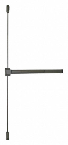 VON DUPRIN 2227NL-OP-4-313 Surface Vertical Rod,  Exit Device,  Dark Bronze,  22,  48 in Door Width