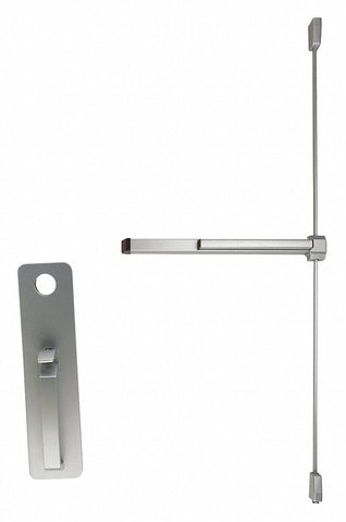 VON DUPRIN 2227TP-3-SP28 Surface Vertical Rod,  Exit Device,  Aluminum,  22,  36 in Door Width