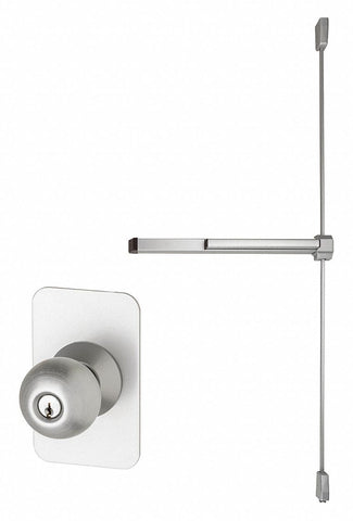 VON DUPRIN 22K-F-3-SP28 Rim,  Exit Device,  Aluminum,  22,  36 in Door Width