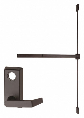 VON DUPRIN 22L-06-4-313 Rim,  Exit Device,  Dark Bronze,  22,  48 in Door Width