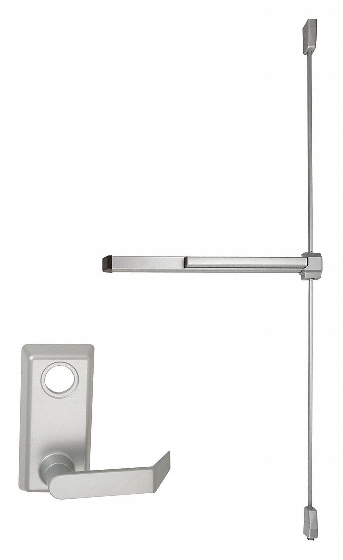 VON DUPRIN 22L-06-4-SP28 Rim,  Exit Device,  Aluminum,  22,  48 in Door Width