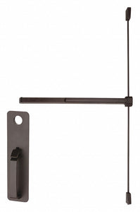 VON DUPRIN 22TP-4-S313 Rim,  Exit Device,  Dark Bronze,  22,  48 in Door Width