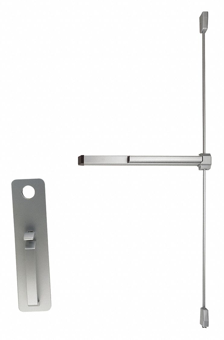 VON DUPRIN 22TP-4-SP28 Rim,  Exit Device,  Aluminum,  22,  48 in Door Width