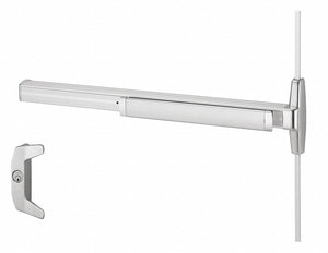 VON DUPRIN 3327A-NL-OP 3 26D Surface Vertical Rod,  Exit Device,  Satin Chrome,  33A,  36 in Door Width