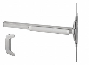 VON DUPRIN 3347A-DT 3 26D Concealed Vertical Rod,  Exit Device,  Satin Chrome,  33A,  36 in Door Width