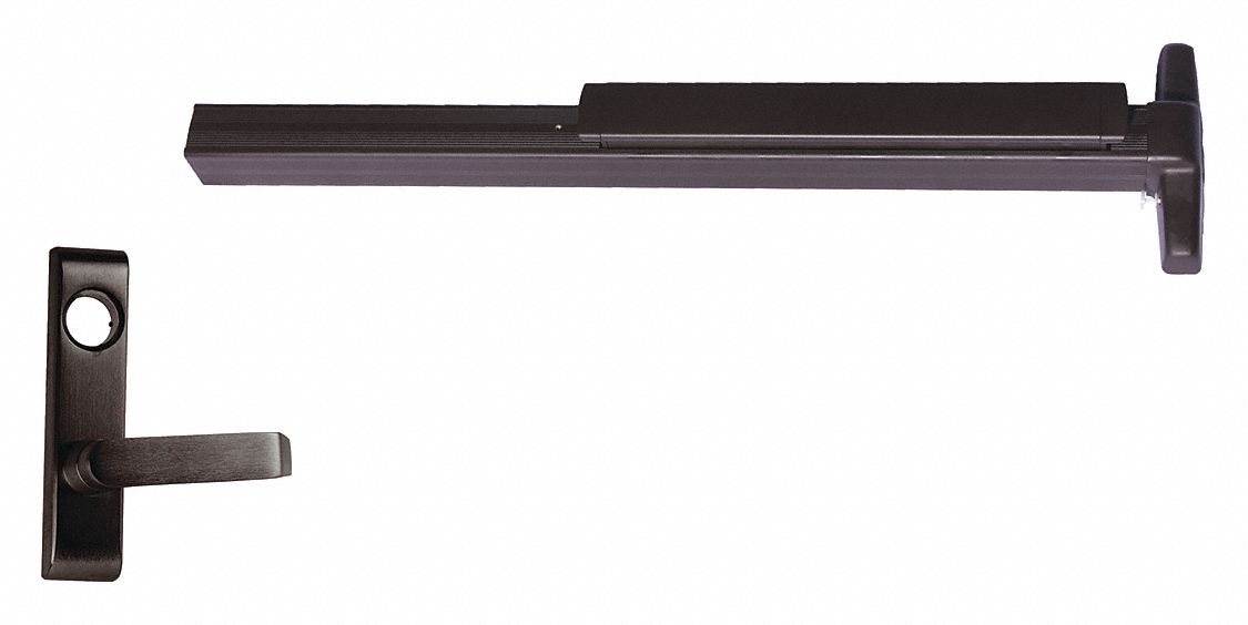 VON DUPRIN 3347A-L-06 3 313 RHR Concealed Vertical Rod,  Exit Device,  Dark Bronze,  33A,  36 in Door Width
