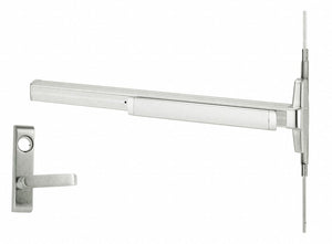 VON DUPRIN 3347A-L-06 3 US28 RHR Concealed Vertical Rod,  Exit Device,  Satin Aluminum,  33A,  36 in Door Width
