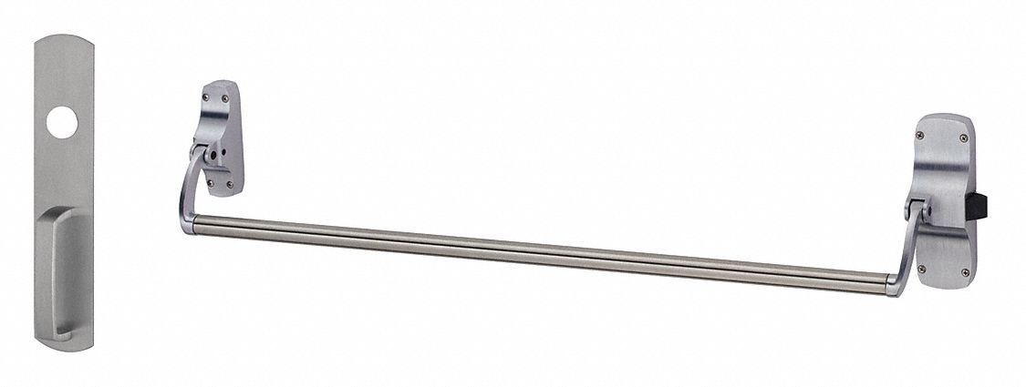 VON DUPRIN 88NL RHR US26D Rim,  Exit Device,  Satin Chrome,  88,  44 in Door Width