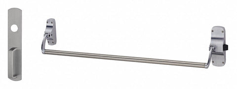 VON DUPRIN 88NL RHR US26D Rim,  Exit Device,  Satin Chrome,  88,  44 in Door Width