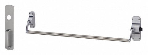 VON DUPRIN 88NL-F RHR US26D Rim,  Exit Device,  Satin Chrome,  88,  44 in Door Width