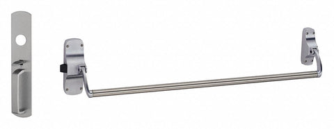 VON DUPRIN 88TP-F-LHR-US26D Rim,  Exit Device,  Satin Chrome,  88,  44 in Door Width