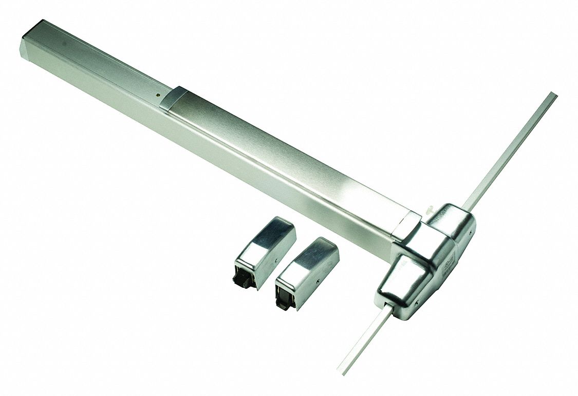 VON DUPRIN 9827NL-OP 3 26D Surface Vertical Rod,  Exit Device,  Satin Chrome,  98,  36 in Door Width