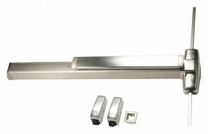 VON DUPRIN 9827NL-OP 3 32D Surface Vertical Rod,  Exit Device,  Satin Stainless Steel,  98,  36 in Door Width