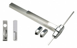 VON DUPRIN 9827TL-F 3 26D Surface Vertical Rod,  Exit Device,  Satin Chrome,  98,  36 in Door Width