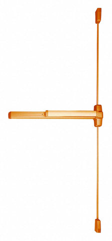 VON DUPRIN 9927EO 4 US10 Surface Vertical Rod,  Exit Only Exit Device,  Satin Bronze,  99,  48 in Door Width