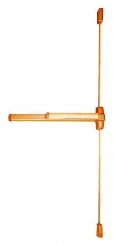 VON DUPRIN 9927EO-F 4 US10 Surface Vertical Rod,  Exit Only Exit Device,  Satin Bronze,  99,  48 in Door Width