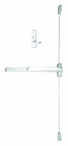 VON DUPRIN 9927L-06 4 26D RHR Surface Vertical Rod,  Exit Device,  Satin Chrome,  99,  48 in Door Width